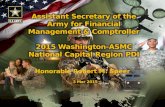 Army Budget (BU) MG Thomas Horlander 2 America’s Army 132,000 SOLDIERS IN 150 LOCATIONS WORLDWIDE  The world is experiencing an increased velocity of.