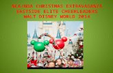NCA/NDA CHRISTMAS EXTRAVAGANZA EASTSIDE ELITE CHEERLEADERS WALT DISNEY WORLD 2014.