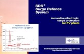 Engineering innovative electronic surge protection for PV plants Costruzioni Elettromeccaniche P. Torresan  SDS ® Surge Defence.