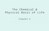The Chemical & Physical Basis of Life Chapter 2. Life is a series of complex chemical reactions. Chemical reactions are the basis of physiology. Chemistry.
