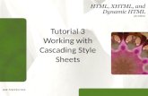 Tutorial 3 Working with Cascading Style Sheets. XP Objectives Review the history and concepts of CSS Explore inline styles, embedded styles, and external.