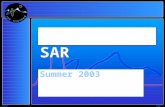 23057page 1 Physics of SAR Summer 2003. 23057page 2 Synthetic-Aperture Radar SAR Radar - Transmits its own illumination a "Microwave flashlight" RAdio.