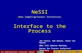 New Sampling/Sensor Initiative (NeSSI) CPAC: November 5, 2001 NeSSI (New Sampling/Sensor Initiative) Interface to the Process Jim Tatera, Rob Dubois, Peter.
