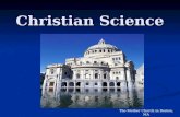 Christian Science The Mother Church in Boston, MA.