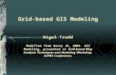 Grid-based GIS Modeling Nigel Trodd Modified from Berry JK, 2004. GIS Modeling, presented at Grid-based Map Analysis Techniques and Modeling Workshop,
