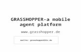 GRASSHOPPER-a mobile agent platform  mailto: grasshopper@ikv.de.