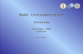 NGAO Instrumentation Overview September 2008 Updated Sean Adkins.