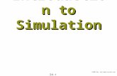 24-1 ©2006 Raj Jain  Introduction to Simulation.
