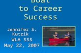 Float Your Boat to Career Success Jennifer S. Kutzik WLA SSS May 22, 2007.