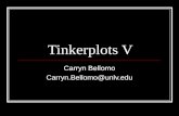 Tinkerplots V Carryn Bellomo Carryn.Bellomo@unlv.edu.
