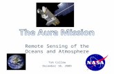 Remote Sensing of the Oceans and Atmosphere Tom Collow December 10, 2009.