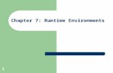 1 Chapter 7: Runtime Environments. int * larger (int a, int b) { if (a > b) return &a; //wrong else return &b; //wrong } int * larger (int *a, int *b)