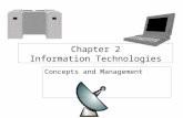 Chapter 2 Information Technologies Concepts and Management.