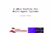 Ontologies Reasoning Components Agents Simulations A UML2 Profile for Multi-Agent Systems Jacques Robin.