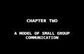 CHAPTER TWO A MODEL OF SMALL GROUP COMMUNICATION.