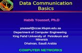 Data Communication Basics Habib Youssef, Ph.D youssef@ccse.kfupm.edu.sa Department of Computer Engineering King Fahd University of Petroleum and Minerals.
