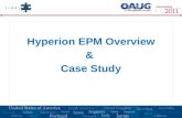 Hyperion EPM Overview & Case Study. Agenda Introduction EPM Product Overview Case Study.