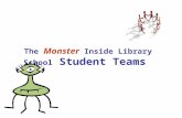 The Monster Inside Library School Student Teams. 2 Topics  Introduction  Why Teams  Teamwork Defined  Barriers to Success  Slaying the Monster