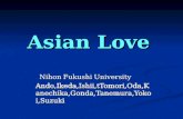 Asian Love Nihon Fukushi University Nihon Fukushi University Ando,Ikeda,Ishii,tTomori,Oda,Kanec hika,Gonda,Tanemura,Yokoi,Suzuki.