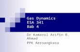 Gas Dynamics ESA 341 Bab 4 Dr Kamarul Arifin B. Ahmad PPK Aeroangkasa.