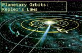 PTYS/ASTR 206Kepler’s Laws / Gravity 1/18/07 Planetary Orbits: Kepler’s Laws.