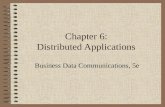 Chapter 6: Distributed Applications Business Data Communications, 5e.