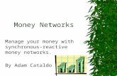 Money Networks Manage your money with synchronous-reactive money networks. By Adam Cataldo.