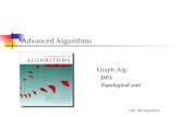 CSE 780 Algorithms Advanced Algorithms Graph Alg. DFS Topological sort.