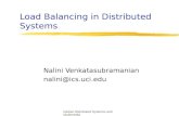 Load Balancing in Distributed Systems Nalini Venkatasubramanian nalini@ics.uci.edu.