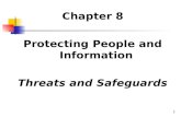 1 Chapter 8 Protecting People and Information Threats and Safeguards.