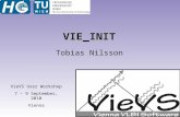 VieVS User Workshop 7 – 9 September, 2010 Vienna VIE_INIT Tobias Nilsson.