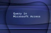 Query in Microsoft Access. Lesson plan Expression in Microsoft Access Create a query.