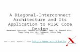 A Diagonal-Interconnect Architecture and Its Application to RISC Core Design Mutsunori Igarashi, Takashi Mitsuhashi, Andy Le, Shardul Kazi, Yang-Trung.