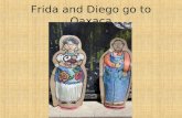 Frida and Diego go to Oaxaca. Frida Kahlo and Diego Rivera were 20 th century artists who created art works about the people of Mexico.
