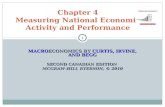 MACROECONOMICS BY CURTIS, IRVINE, AND BEGG SECOND CANADIAN EDITION MCGRAW-HILL RYERSON, © 2010 Chapter 4 Measuring National Economic Activity and Performance.