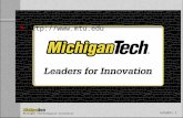 Michigan Technological University Exhibit 1 .
