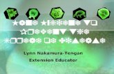 Hand Hygiene to Prevent the Spread of Disease Lynn Nakamura-Tengan Extension Educator.