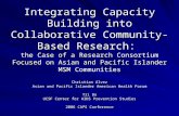 Integrating Capacity Building into Collaborative Community- Based Research: the Case of a Research Consortium Focused on Asian and Pacific Islander MSM.