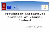 Prevention initiatives province of Vlaams-Brabant Jessy Clynen.