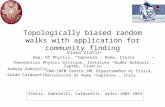 Topologically biased random walks with application for community finding Vinko Zlatić Dep. Of Physics, “Sapienza”, Roma, Italia Theoretical Physics Division,
