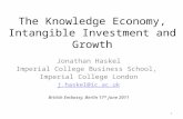The Knowledge Economy, Intangible Investment and Growth Jonathan Haskel Imperial College Business School, Imperial College London j.haskel@ic.ac.uk British.