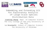 Embedding and Extending GIS for Exploratory Analysis of Large-Scale Species Distribution Data Jianting Zhang, Dept. of Computer Science The City College.