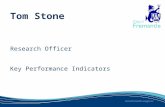 Tom Stone Research Officer Key Performance Indicators.