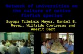 Suyapa Triminio Meyer, Daniel E. Meyer, Wilfrido Contreras and Amerit Bart Network of universities on the culture of native finfish species.