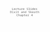 Lecture Slides Dixit and Skeath Chapter 4. Simultaneous-Move Games with Discrete Strategies Pure Strategies vs. Mixed Strategies Game Matrix or Payoff.