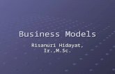 Business Models Risanuri Hidayat, Ir.,M.Sc.. Table of Contents 3.1 Introduction 3.2 Storefront Model 3.2.1 Shopping Cart Technology 3.2.2 Online Shopping.