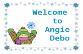 Welcome to Angie Debo. Brrrrrr The weather is changing! Morning Line-up and Recess will be COLD without a jacket. Don’t forget to put your name in your.