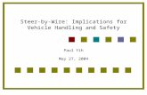 Steer-by-Wire: Implications for Vehicle Handling and Safety Paul Yih May 27, 2004.