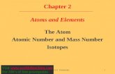 LecturePLUS Timberlake1 Chapter 2 Atoms and Elements The Atom Atomic Number and Mass Number Isotopes Visit .
