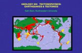 GEOLOGY 324 TECTONOPHYSICS: EARTHQUAKES & TECTONICS Seth Stein, Northwestern University.